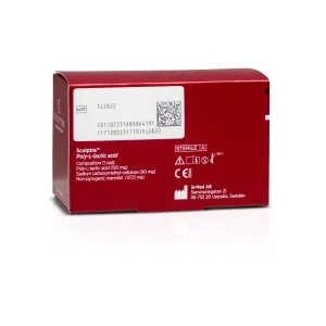 Sculptra Poly-L-Lactic Acid Filler - 2 Vials (2x5ml)